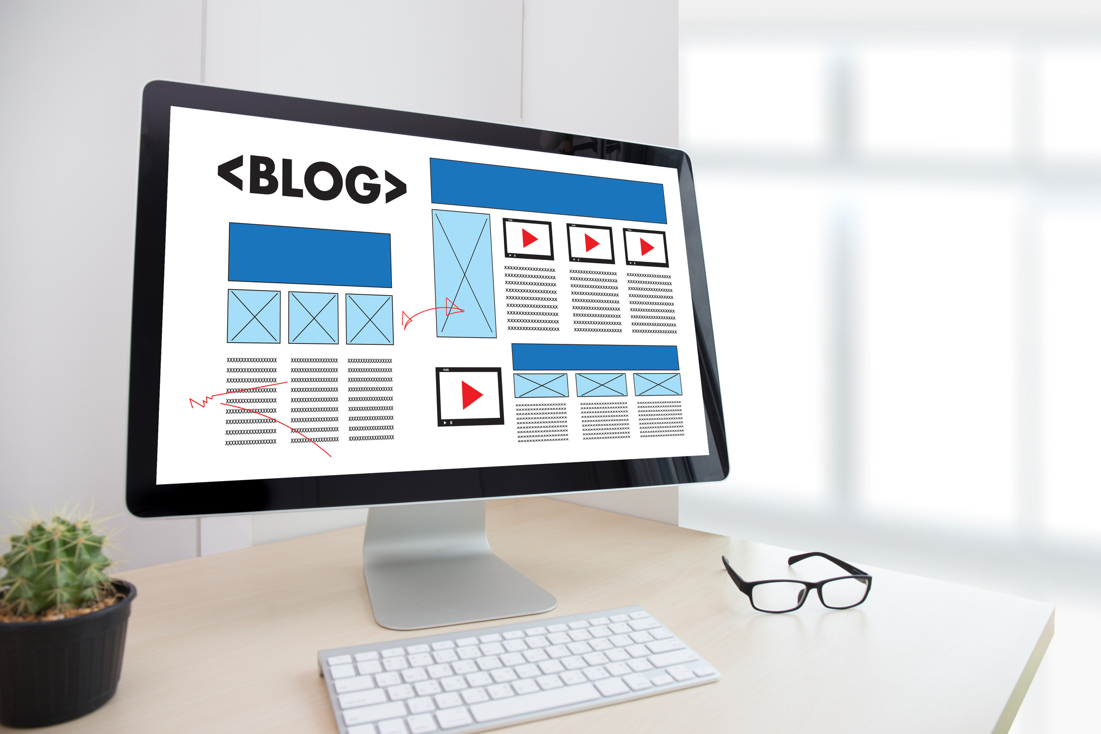 BLOG Website Online Internet Web Page Social Media  Connection Network